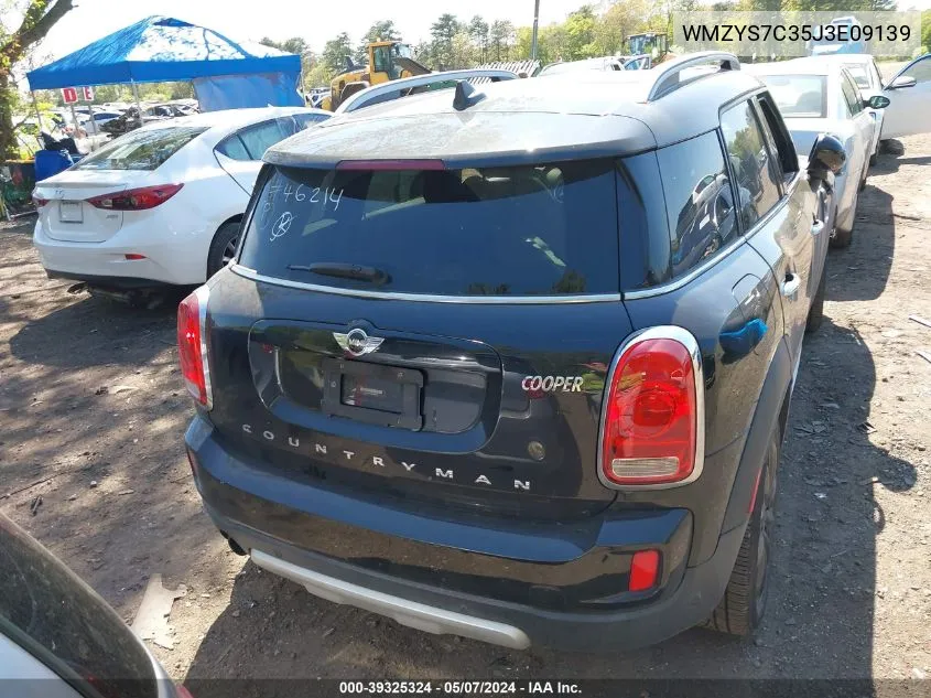 2018 Mini Countryman Cooper VIN: WMZYS7C35J3E09139 Lot: 39325324