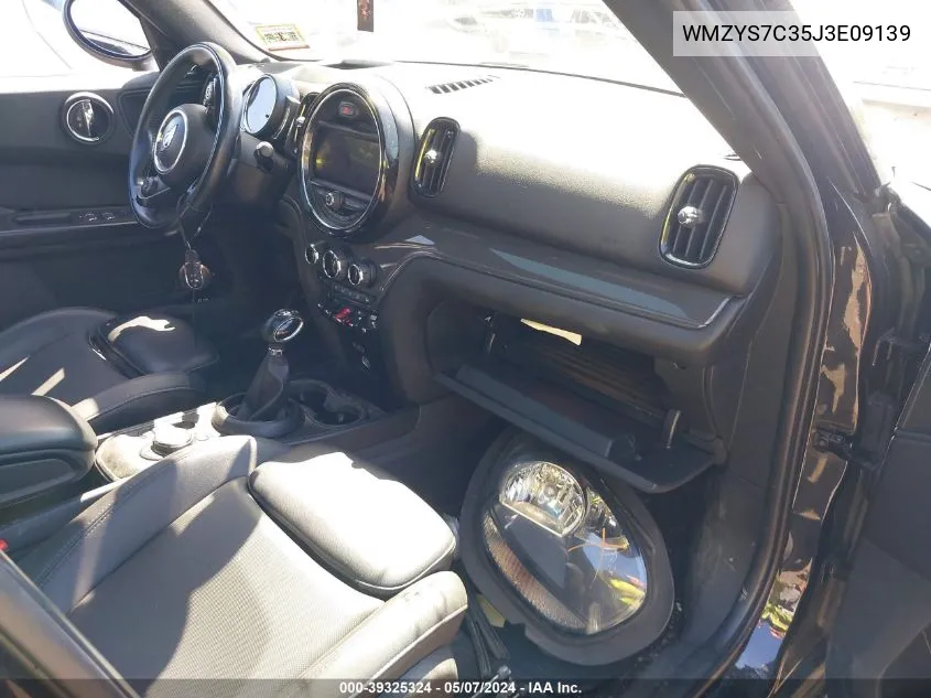 WMZYS7C35J3E09139 2018 Mini Countryman Cooper