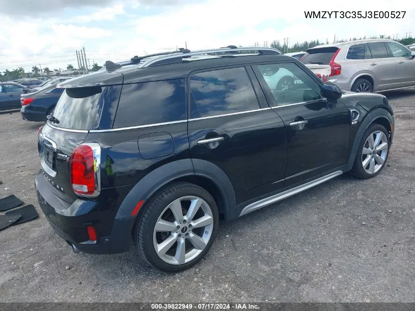 2018 Mini Countryman Cooper S VIN: WMZYT3C35J3E00527 Lot: 39822949