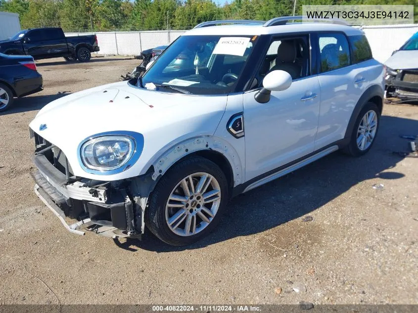 2018 Mini Countryman Cooper S VIN: WMZYT3C34J3E94142 Lot: 40822024