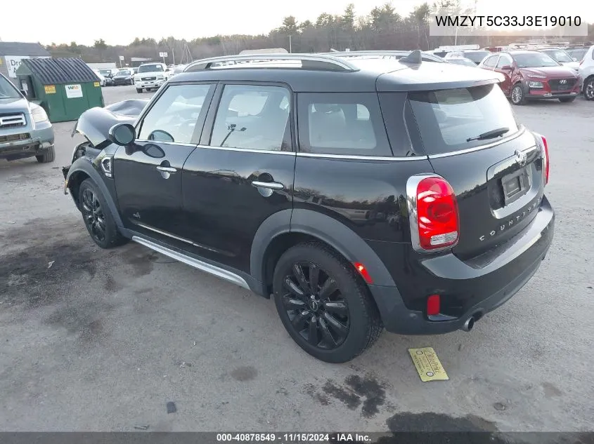 2018 Mini Countryman Cooper S VIN: WMZYT5C33J3E19010 Lot: 40878549