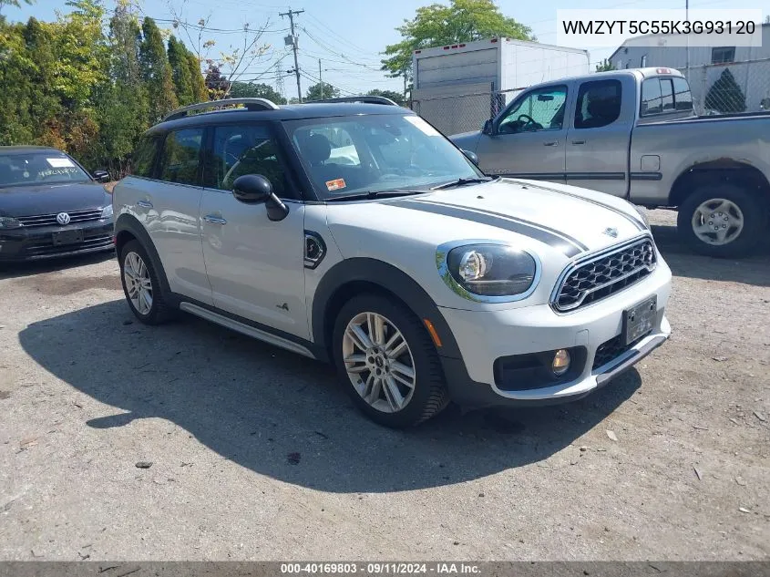 2019 Mini Countryman Cooper S VIN: WMZYT5C55K3G93120 Lot: 40169803