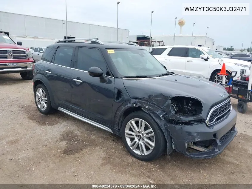 2019 Mini Countryman Cooper S VIN: WMZYT3C50K3J32471 Lot: 40224579