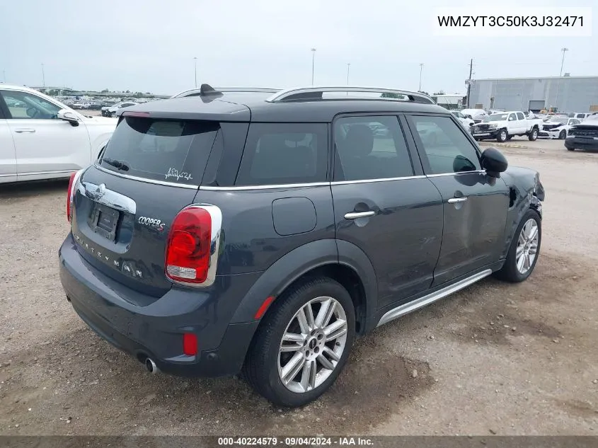 WMZYT3C50K3J32471 2019 Mini Countryman Cooper S