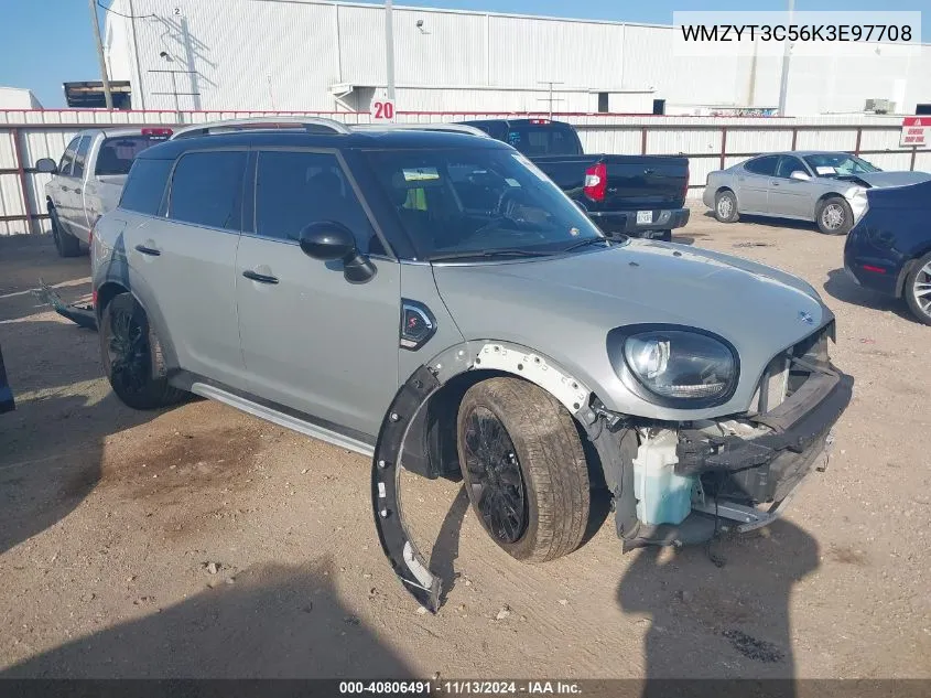 2019 Mini Countryman Cooper S VIN: WMZYT3C56K3E97708 Lot: 40806491