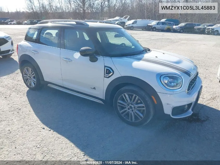 2020 Mini Countryman Cooper S VIN: WMZYX1C05L3L45883 Lot: 40690925