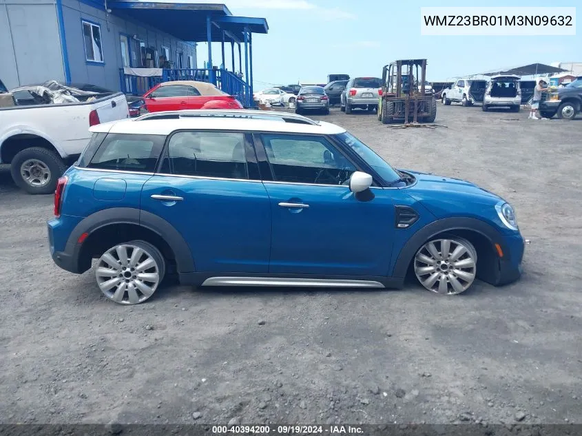 2021 Mini Countryman Oxford Edition VIN: WMZ23BR01M3N09632 Lot: 40394200