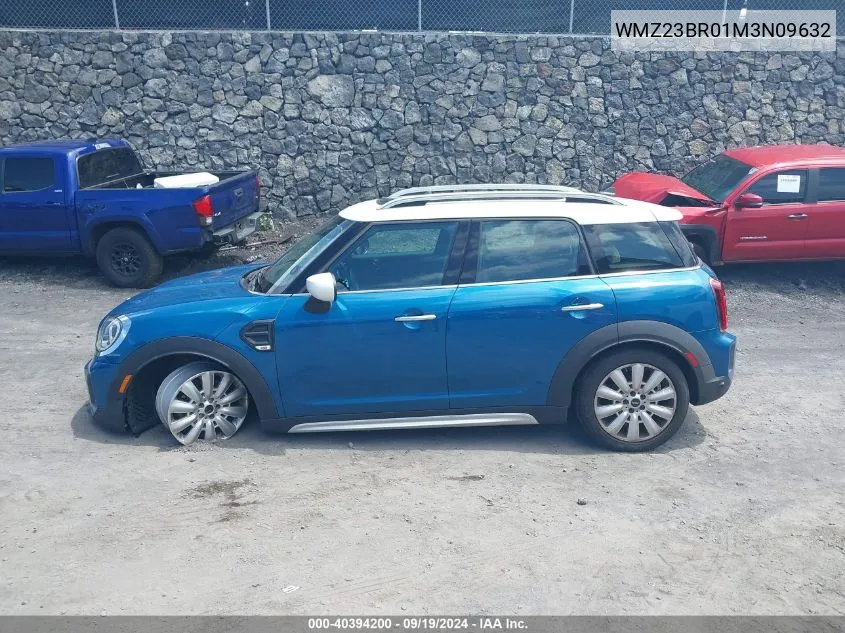 2021 Mini Countryman Oxford Edition VIN: WMZ23BR01M3N09632 Lot: 40394200