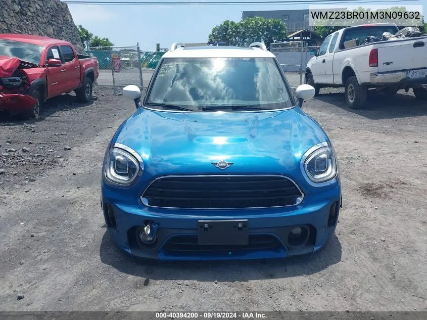 2021 Mini Countryman Oxford Edition VIN: WMZ23BR01M3N09632 Lot: 40394200