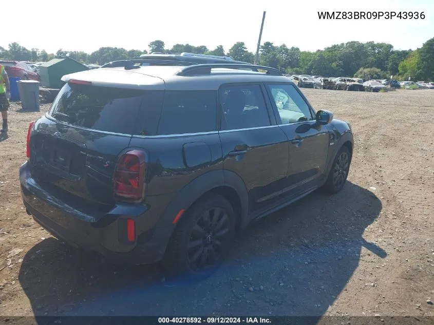 2023 Mini Countryman Cooper S VIN: WMZ83BR09P3P43936 Lot: 40278592