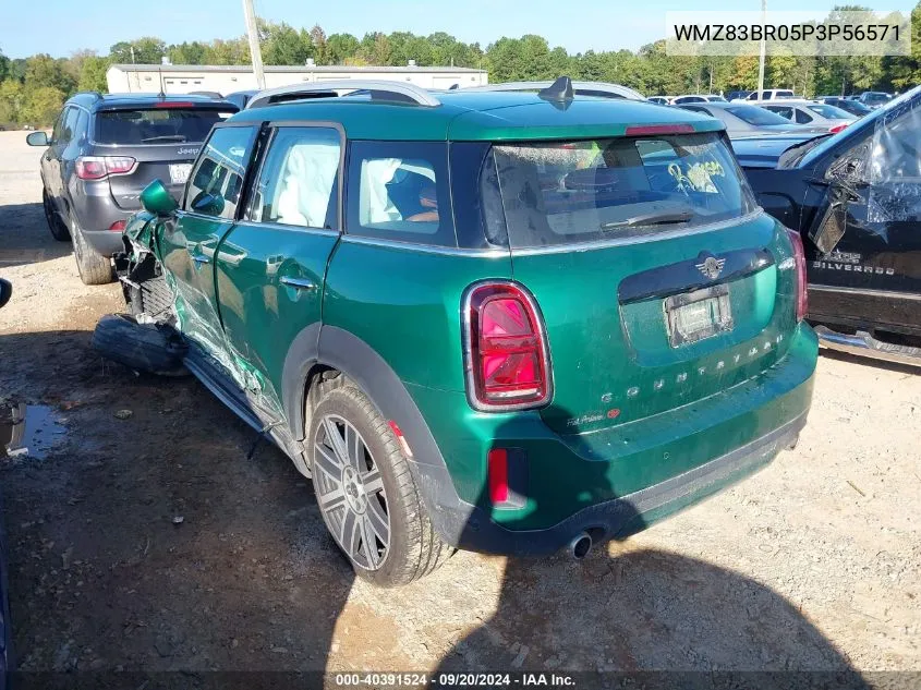 2023 Mini Countryman Cooper S VIN: WMZ83BR05P3P56571 Lot: 40391524