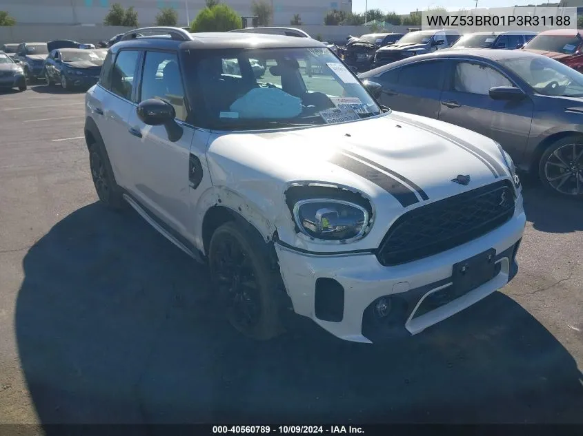 2023 Mini Countryman Cooper S VIN: WMZ53BR01P3R31188 Lot: 40560789