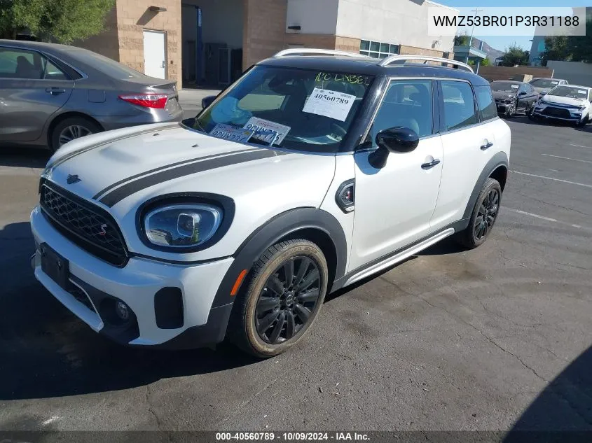 2023 Mini Countryman Cooper S VIN: WMZ53BR01P3R31188 Lot: 40560789