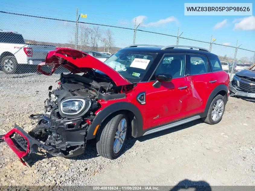 2023 Mini Countryman Cooper S VIN: WMZ83BR05P3P98626 Lot: 40818624