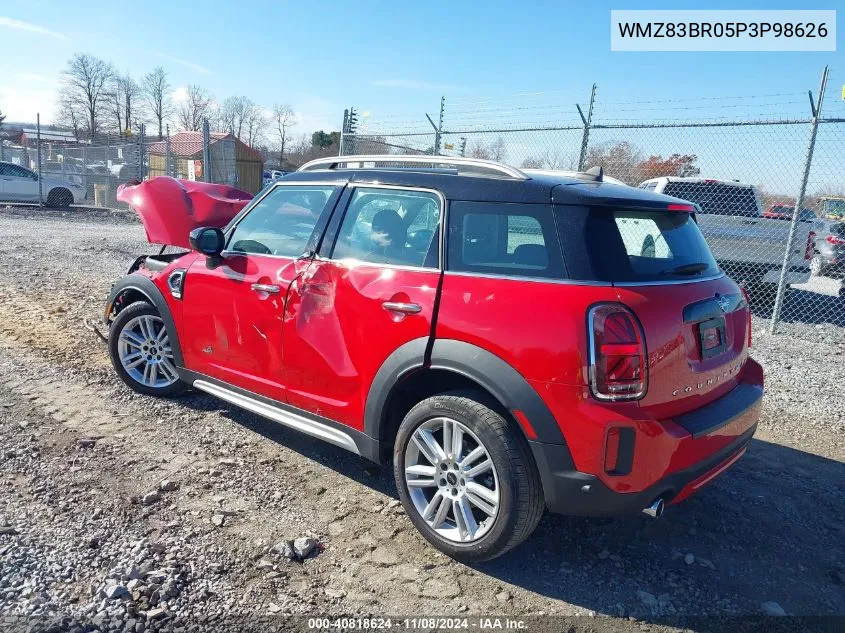 2023 Mini Countryman Cooper S VIN: WMZ83BR05P3P98626 Lot: 40818624