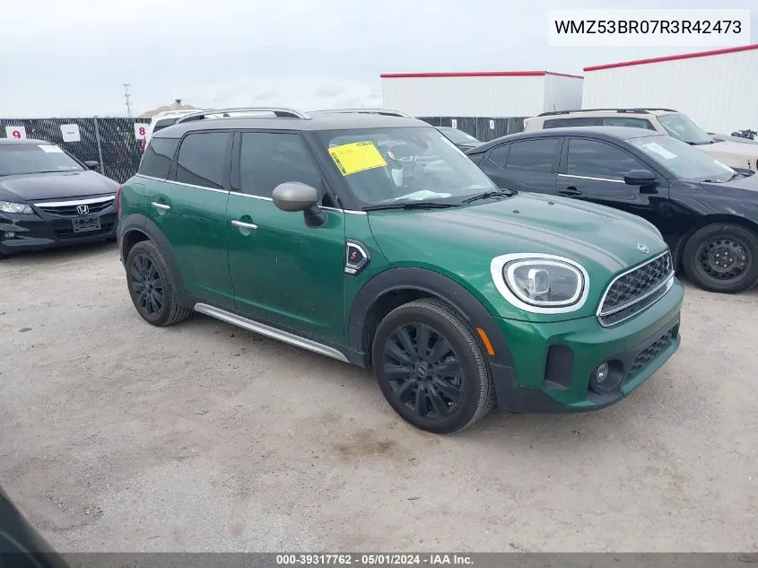 2024 Mini Countryman Cooper S VIN: WMZ53BR07R3R42473 Lot: 39317762