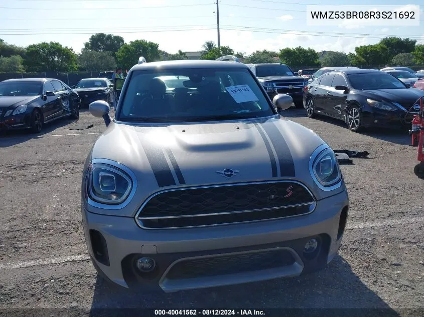 2024 Mini Countryman Cooper S VIN: WMZ53BR08R3S21692 Lot: 40041562