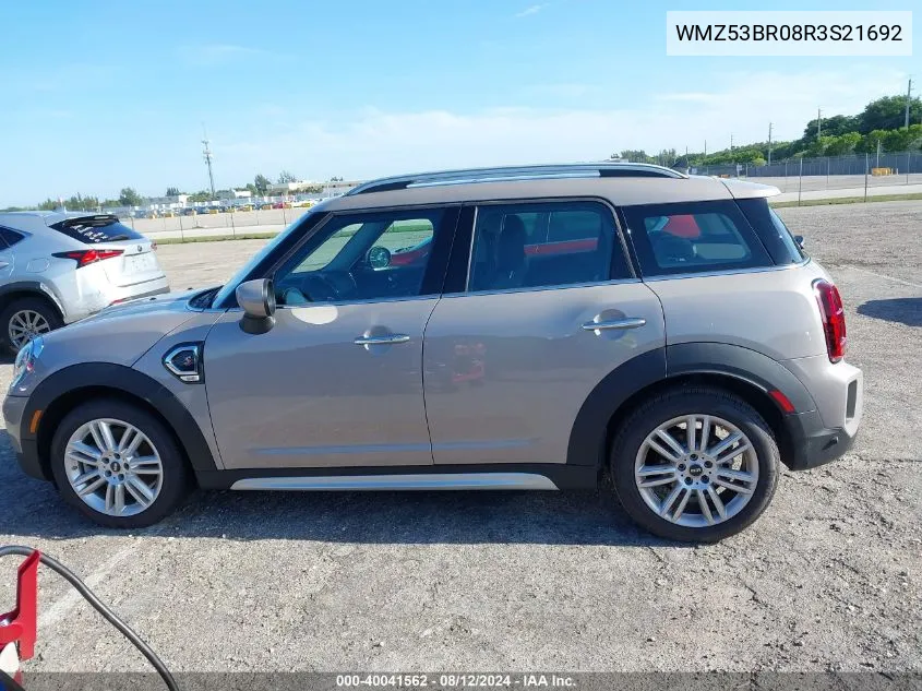 2024 Mini Countryman Cooper S VIN: WMZ53BR08R3S21692 Lot: 40041562