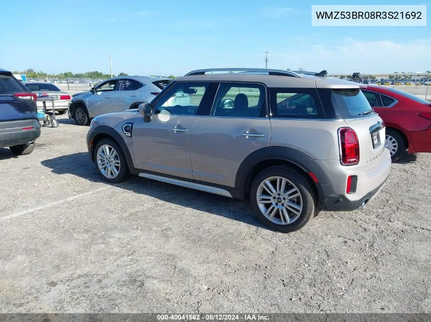 2024 Mini Countryman Cooper S VIN: WMZ53BR08R3S21692 Lot: 40041562