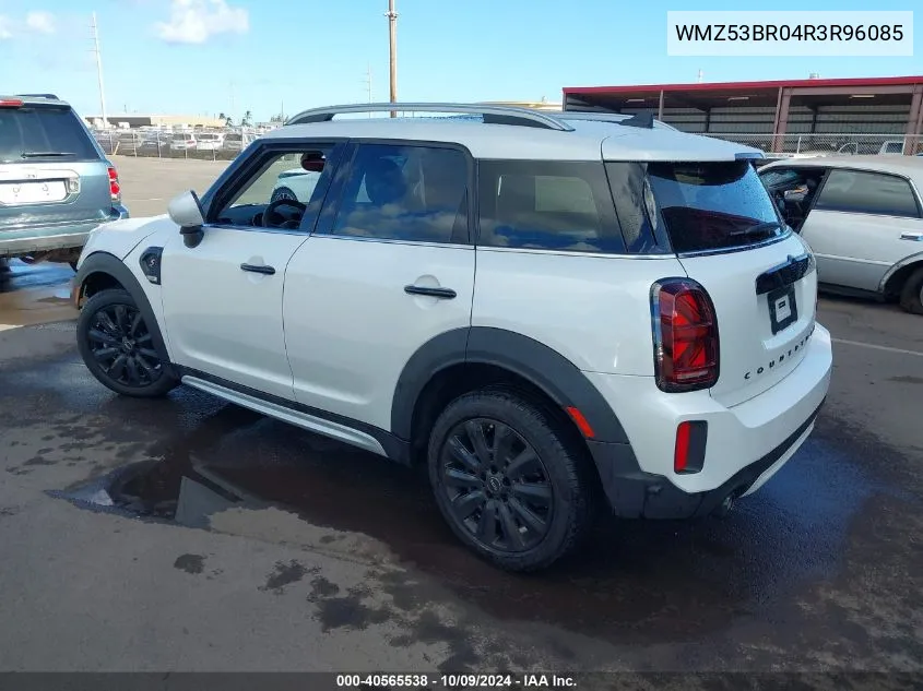 2024 Mini Countryman Cooper S VIN: WMZ53BR04R3R96085 Lot: 40565538