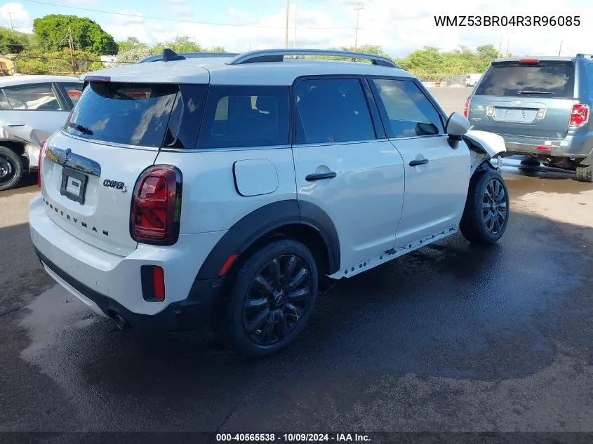 2024 Mini Countryman Cooper S VIN: WMZ53BR04R3R96085 Lot: 40565538