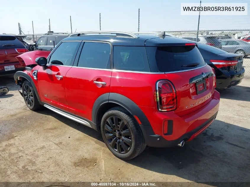 2024 Mini Countryman Cooper S VIN: WMZ83BR05R3R61925 Lot: 40597834