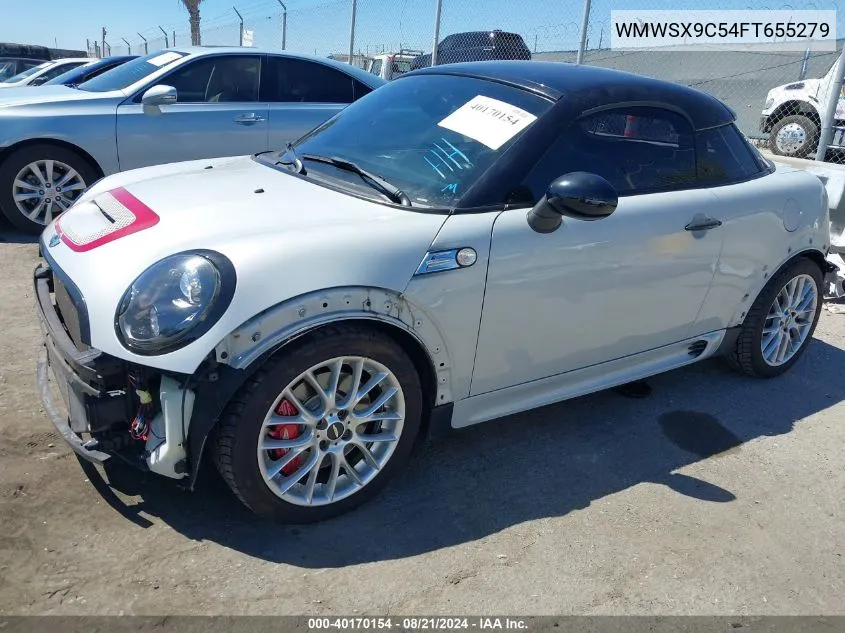 2015 Mini Coupe John Cooper Works VIN: WMWSX9C54FT655279 Lot: 40170154