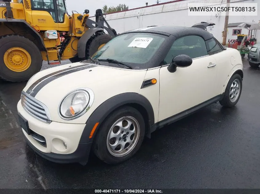 WMWSX1C50FT508135 2015 Mini Coupe Cooper