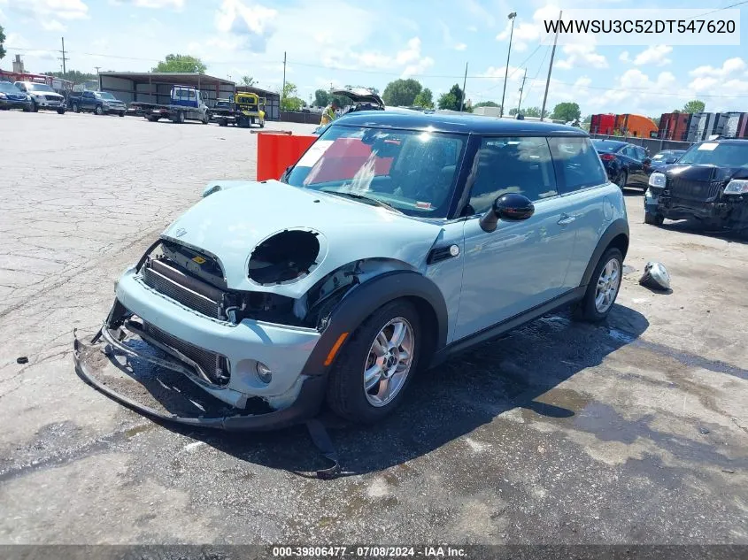 WMWSU3C52DT547620 2013 Mini Hardtop Cooper