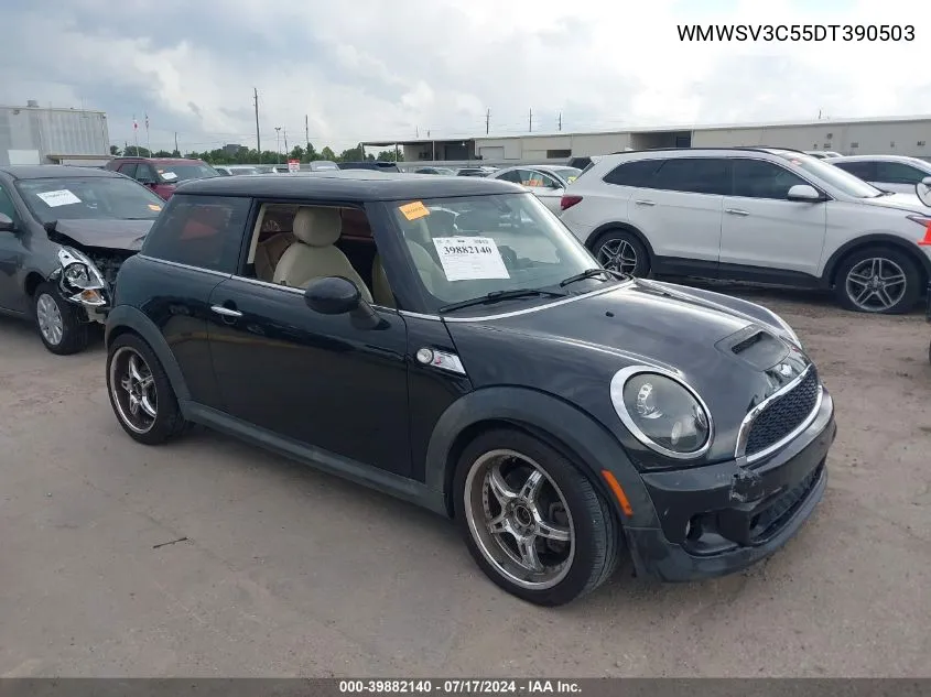 WMWSV3C55DT390503 2013 Mini Hardtop Cooper S