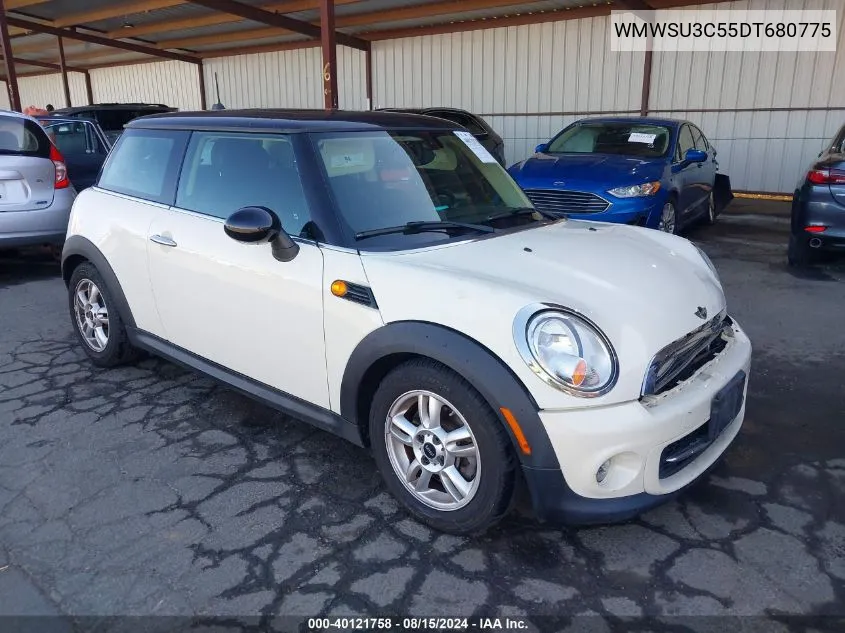 WMWSU3C55DT680775 2013 Mini Hardtop Cooper