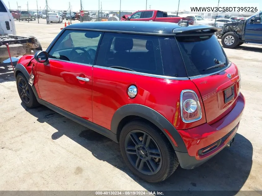 2013 Mini Hardtop Cooper S VIN: WMWSV3C58DT395226 Lot: 40130234