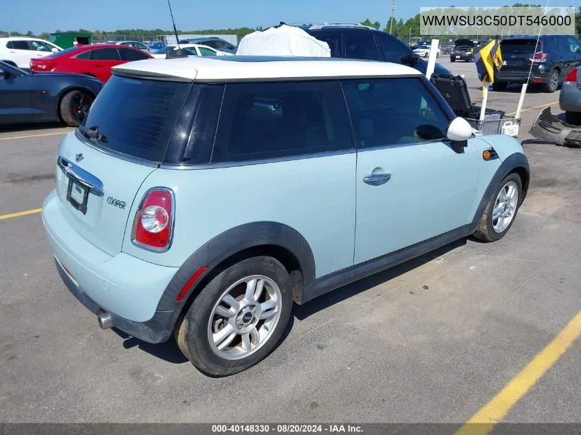 WMWSU3C50DT546000 2013 Mini Hardtop Cooper