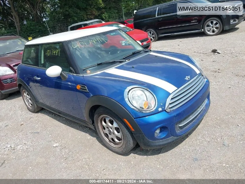 WMWSU3C51DT545051 2013 Mini Hardtop Cooper