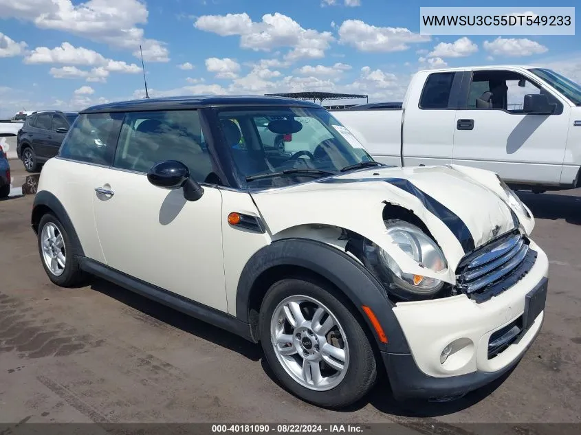 WMWSU3C55DT549233 2013 Mini Hardtop Cooper