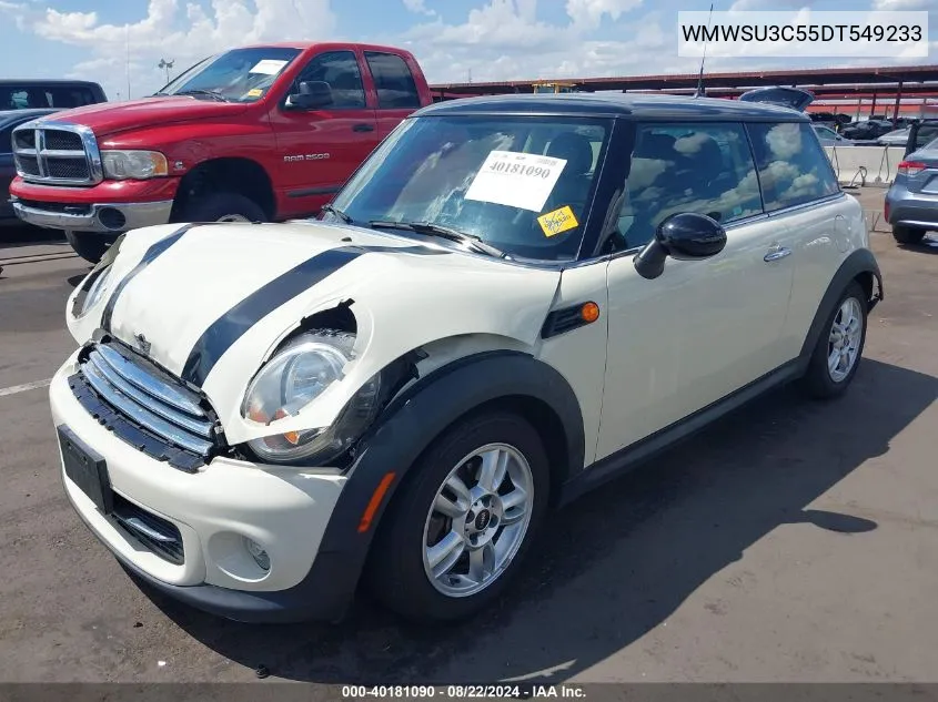 WMWSU3C55DT549233 2013 Mini Hardtop Cooper