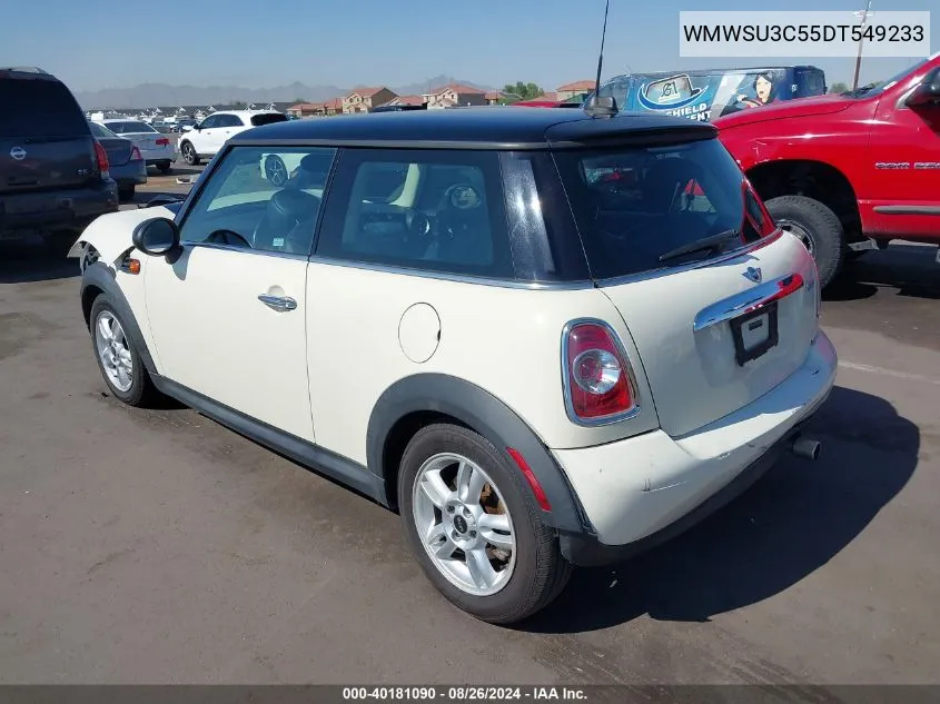 WMWSU3C55DT549233 2013 Mini Hardtop Cooper