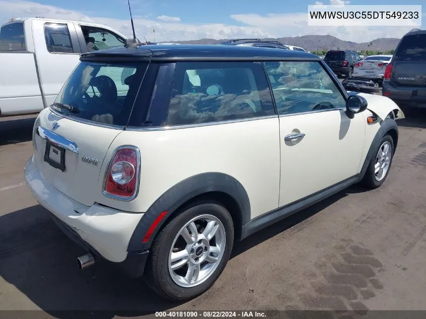 WMWSU3C55DT549233 2013 Mini Hardtop Cooper