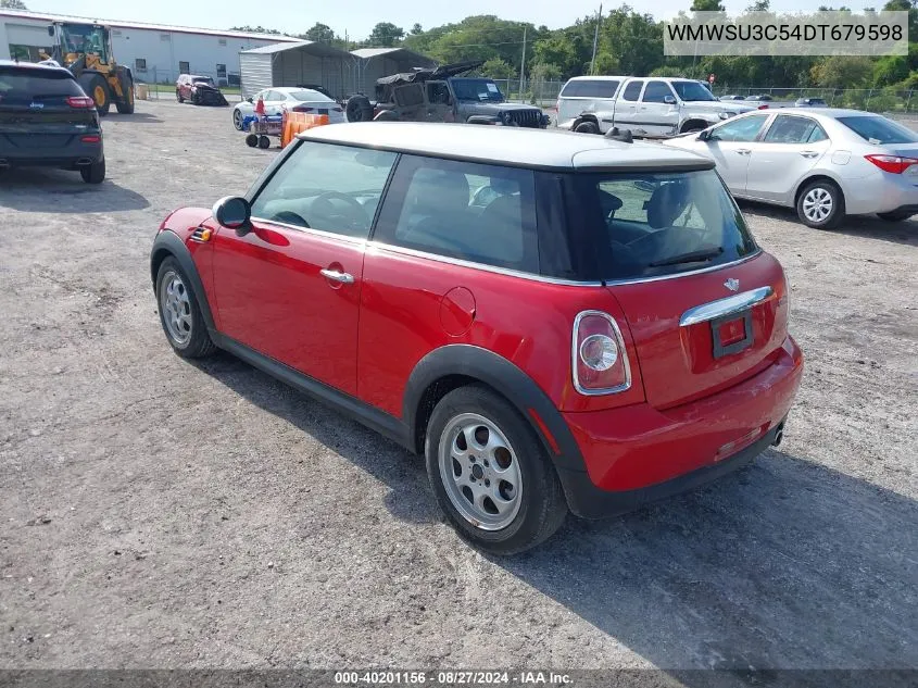 WMWSU3C54DT679598 2013 Mini Hardtop Cooper