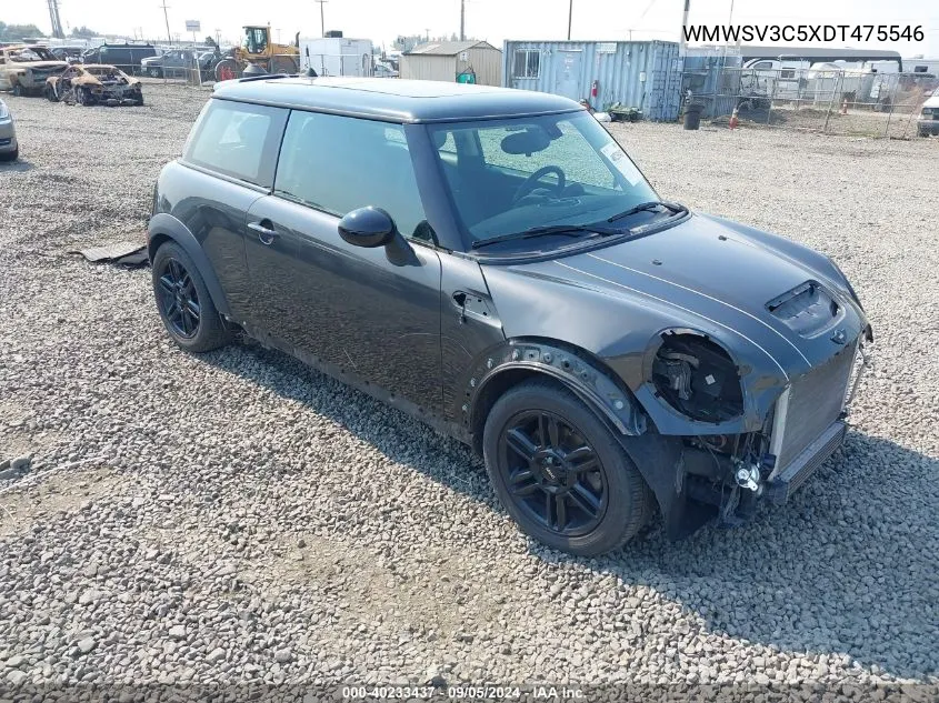 2013 Mini Hardtop Cooper S VIN: WMWSV3C5XDT475546 Lot: 40233437