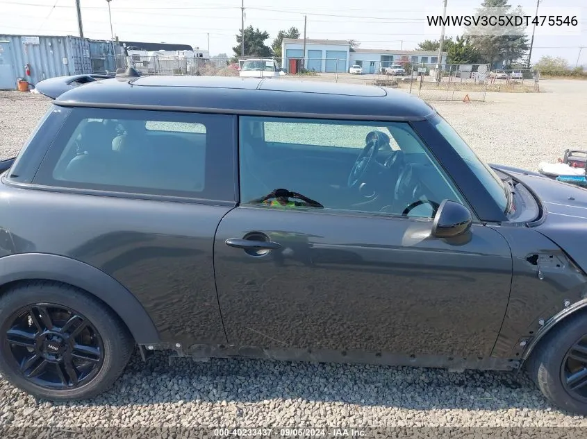 WMWSV3C5XDT475546 2013 Mini Hardtop Cooper S