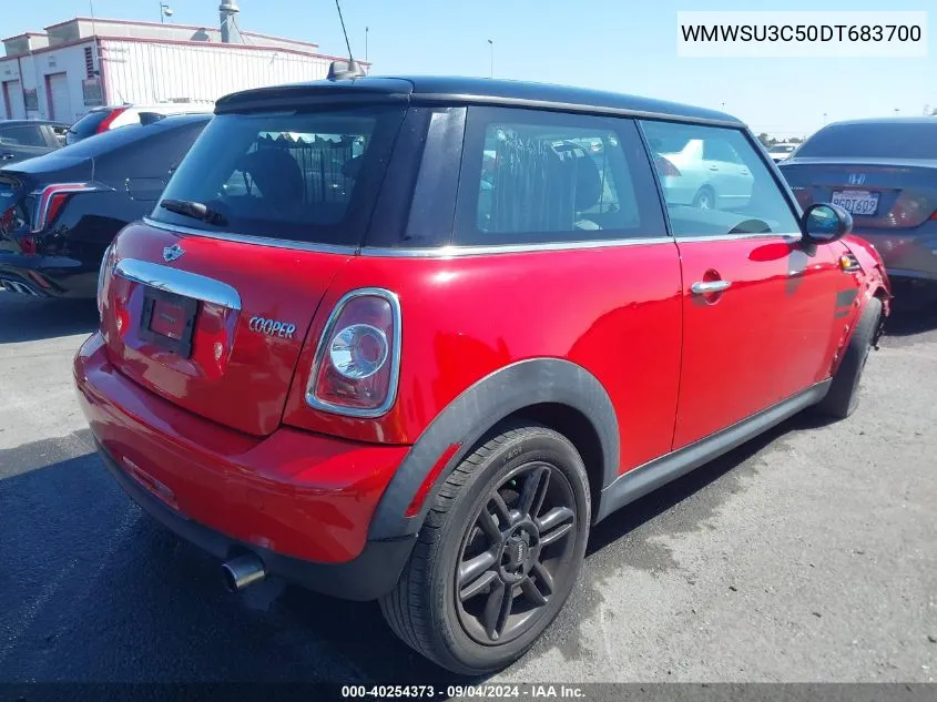 WMWSU3C50DT683700 2013 Mini Hardtop Cooper