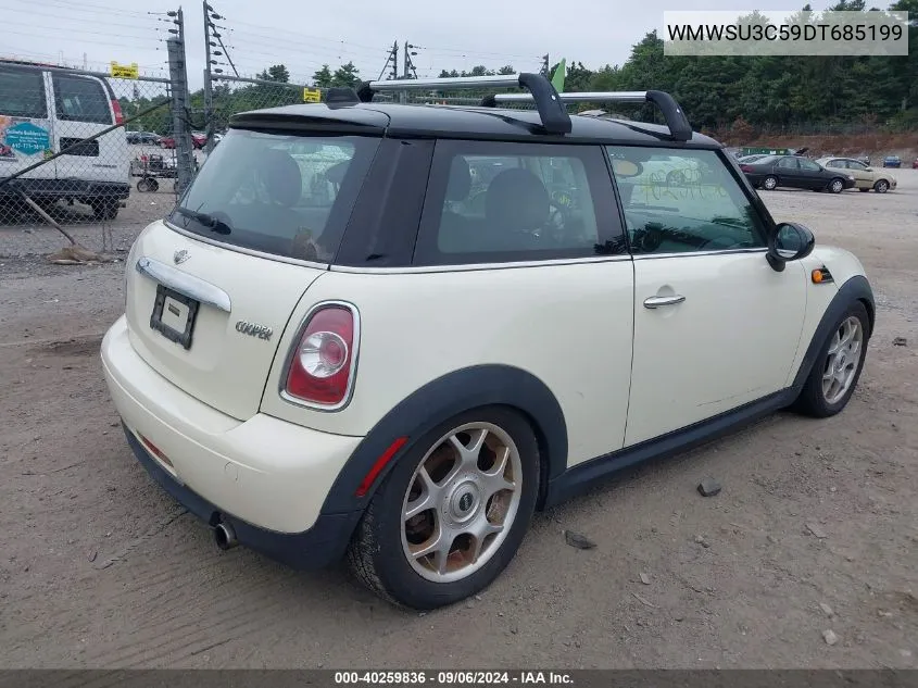 WMWSU3C59DT685199 2013 Mini Hardtop Cooper