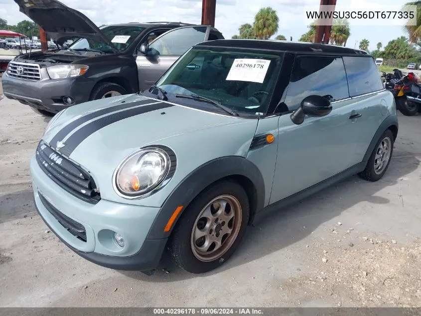 2013 Mini Hardtop Cooper VIN: WMWSU3C56DT677335 Lot: 40296178