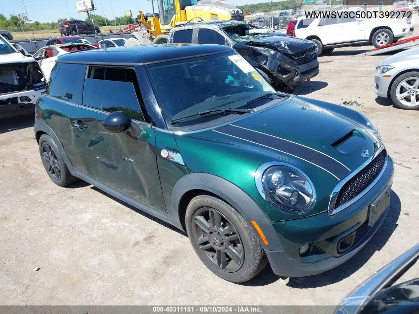 WMWSV3C50DT392272 2013 Mini Hardtop Cooper S