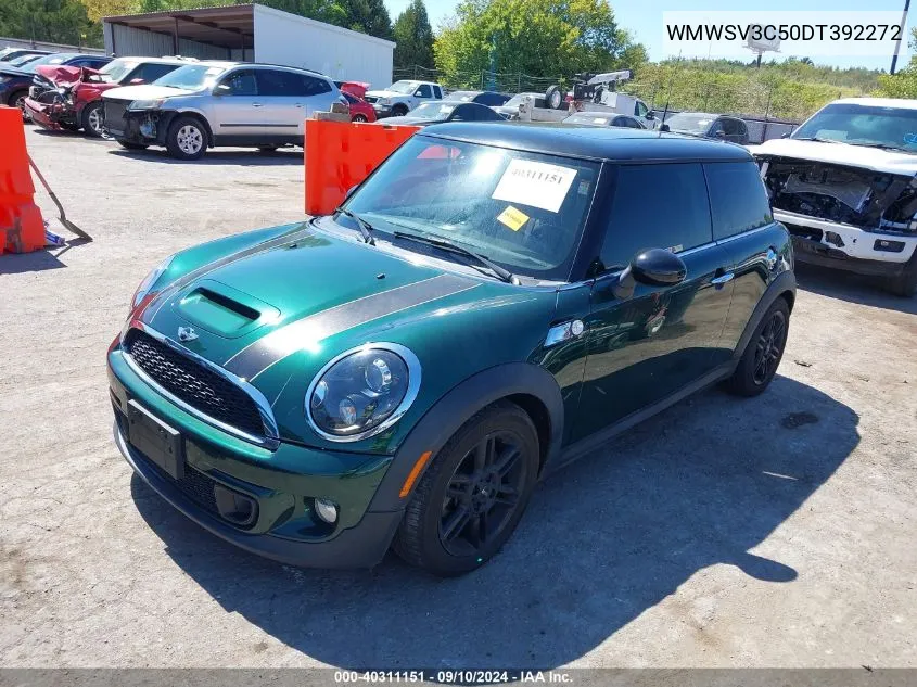 2013 Mini Hardtop Cooper S VIN: WMWSV3C50DT392272 Lot: 40311151