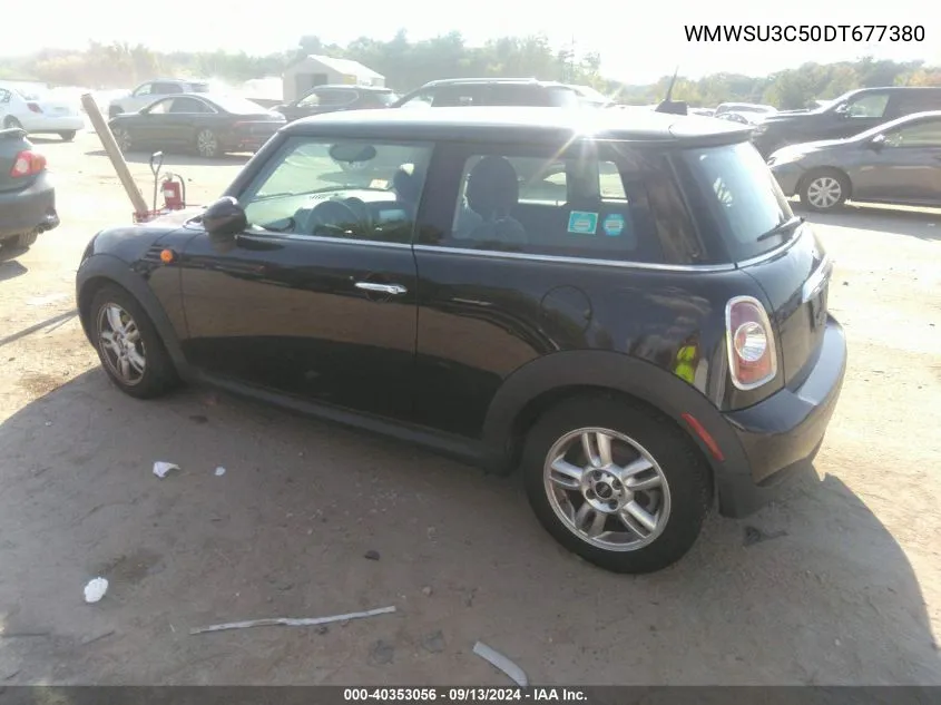 2013 Mini Hardtop Cooper VIN: WMWSU3C50DT677380 Lot: 40353056