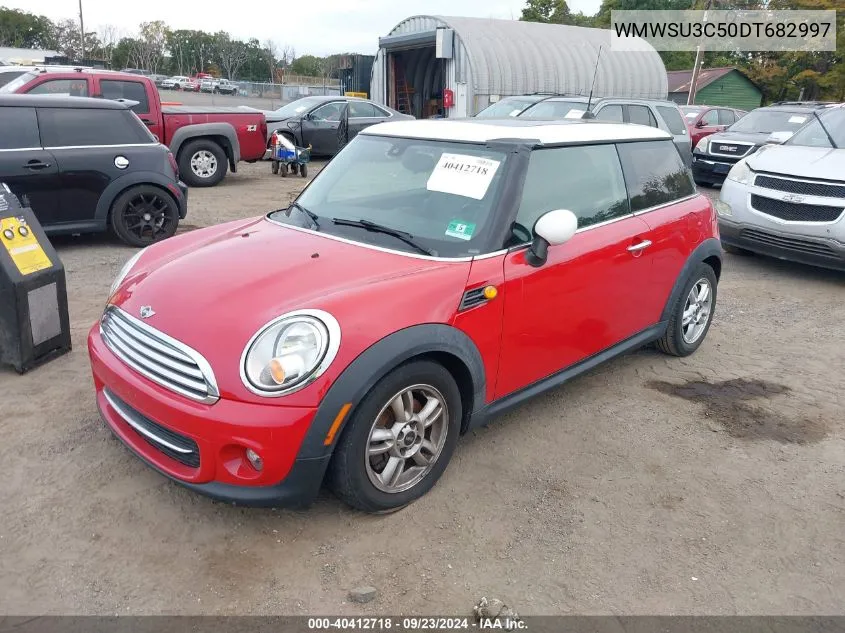 2013 Mini Hardtop Cooper VIN: WMWSU3C50DT682997 Lot: 40412718