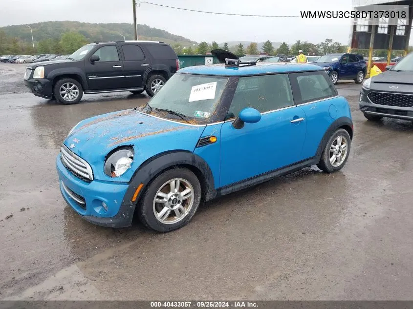 WMWSU3C58DT373018 2013 Mini Hardtop Cooper