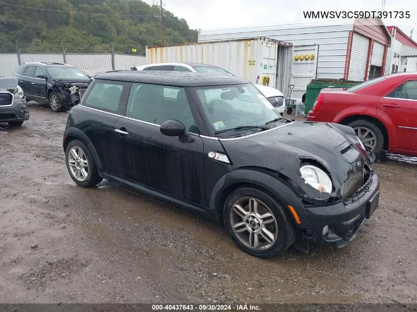 WMWSV3C59DT391735 2013 Mini Hardtop Cooper S